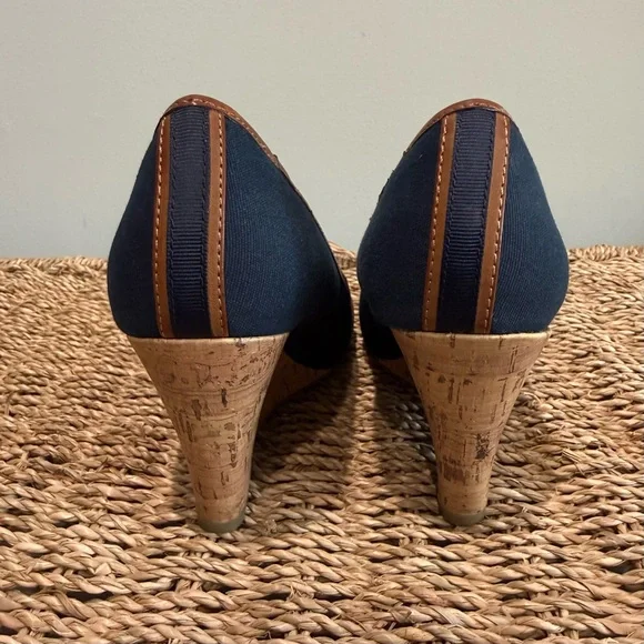 Tommy Hilfiger Tawnisha Cork Wedges - Picture 4 of 12